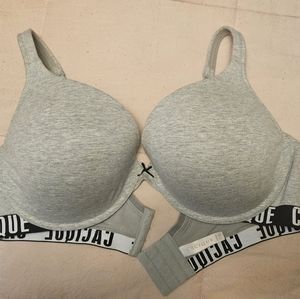 Cacique grey t-shirt bra